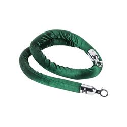 Picture of Aarco Tr-86 6 ft. Green Velour Form-A-Line Rope with Chrome Hardware