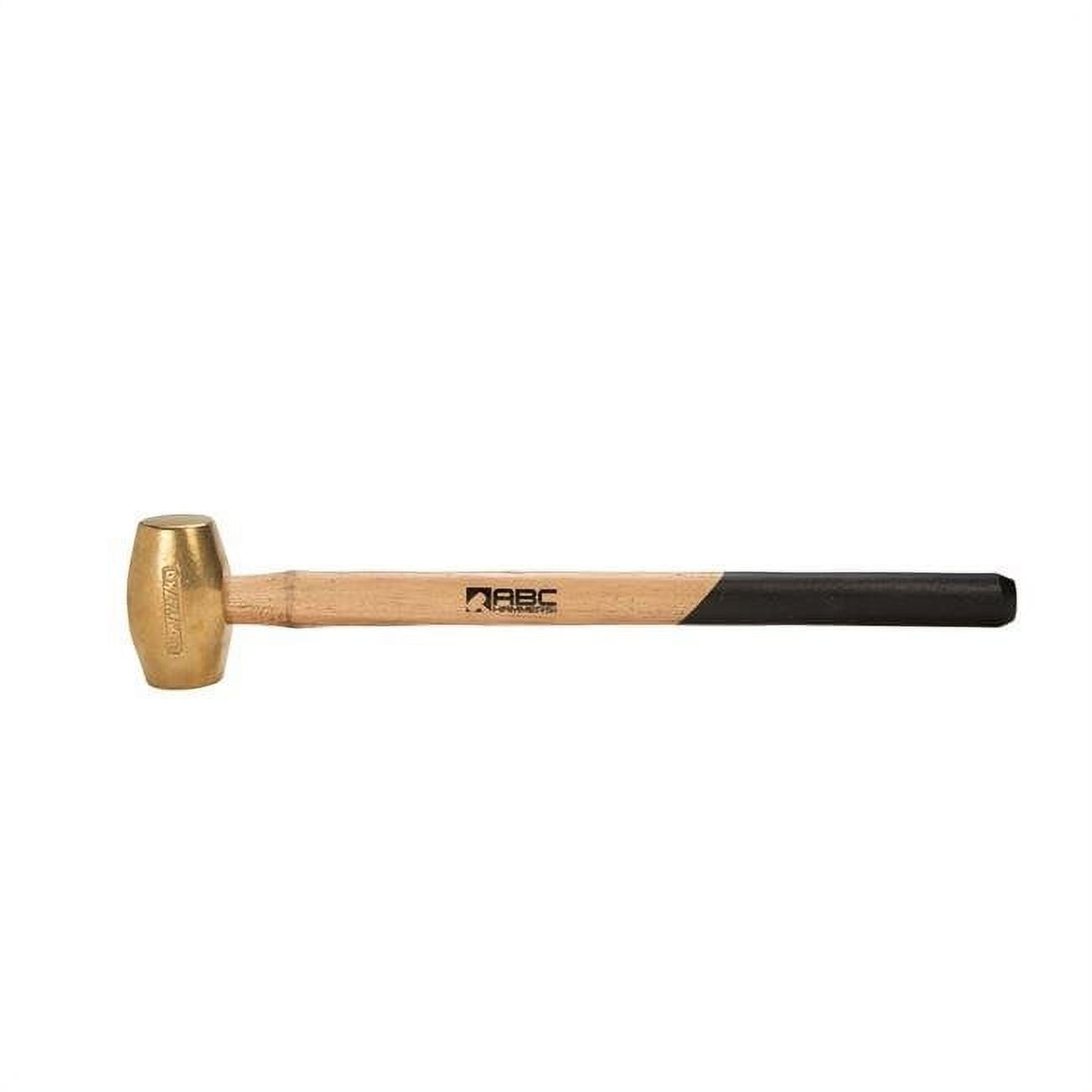 Picture of ABC Hammers ABC6BWS 24 in. 6 lbs Brass Hammer with Wood Handle