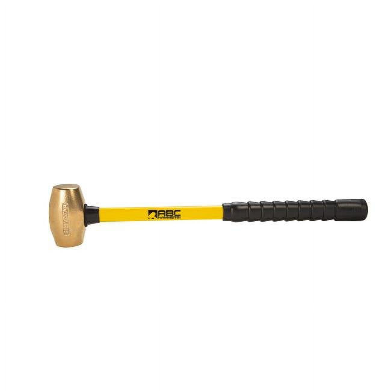 Picture of ABC Hammers ABC6BFBS 24 in. 6 lbs Brass Hammer with Fiberglass Handle