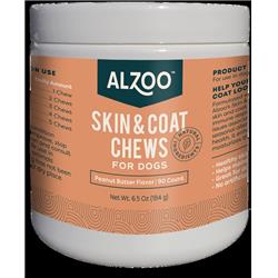 Picture of Alzoo 706028 Skin & Coat Chews for Dog - 90 Count
