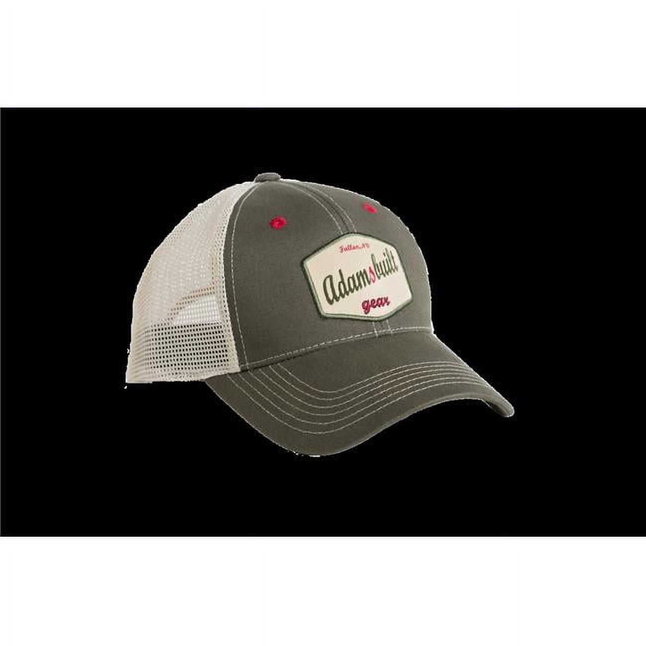 Picture of Adamsbuilt Fishing ABHAT-MT-OLIVE Trucker Style Mesh Hat, Olive