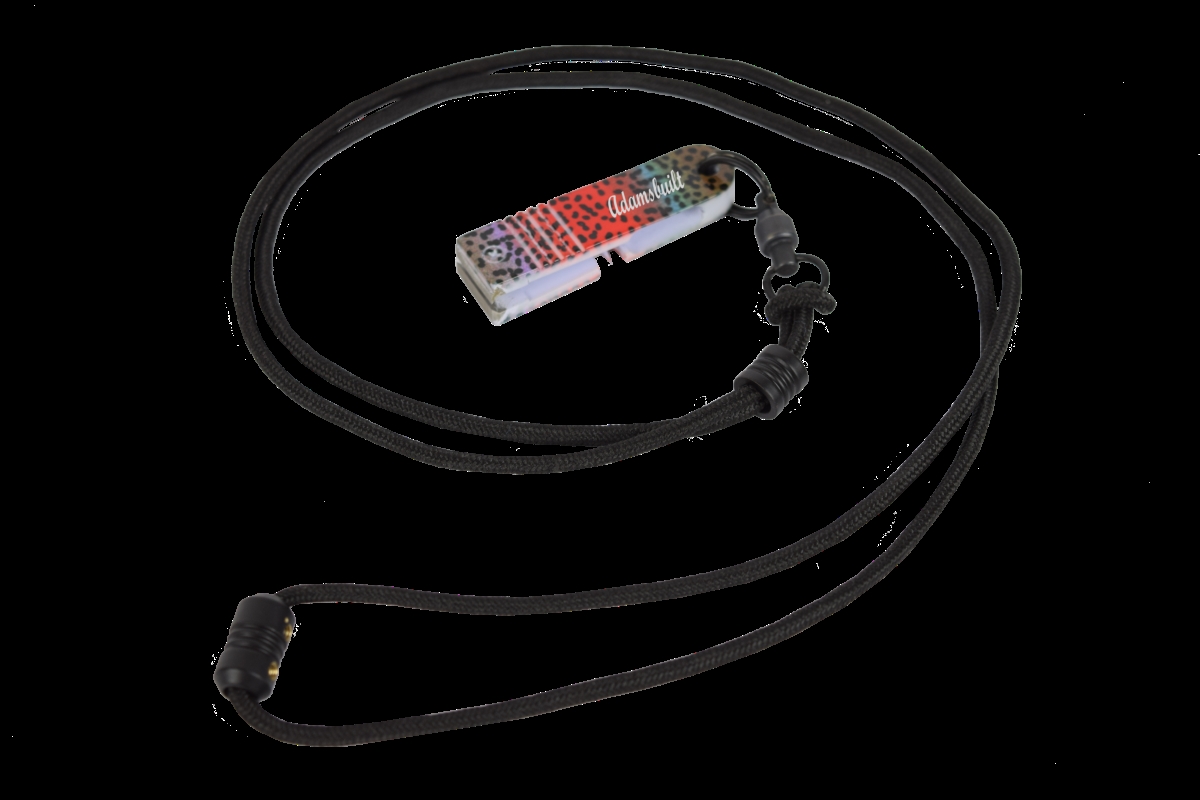 PNPRRT225 2.25 in. Pro Nippers with Guide Lanyard - Rainbow Trout