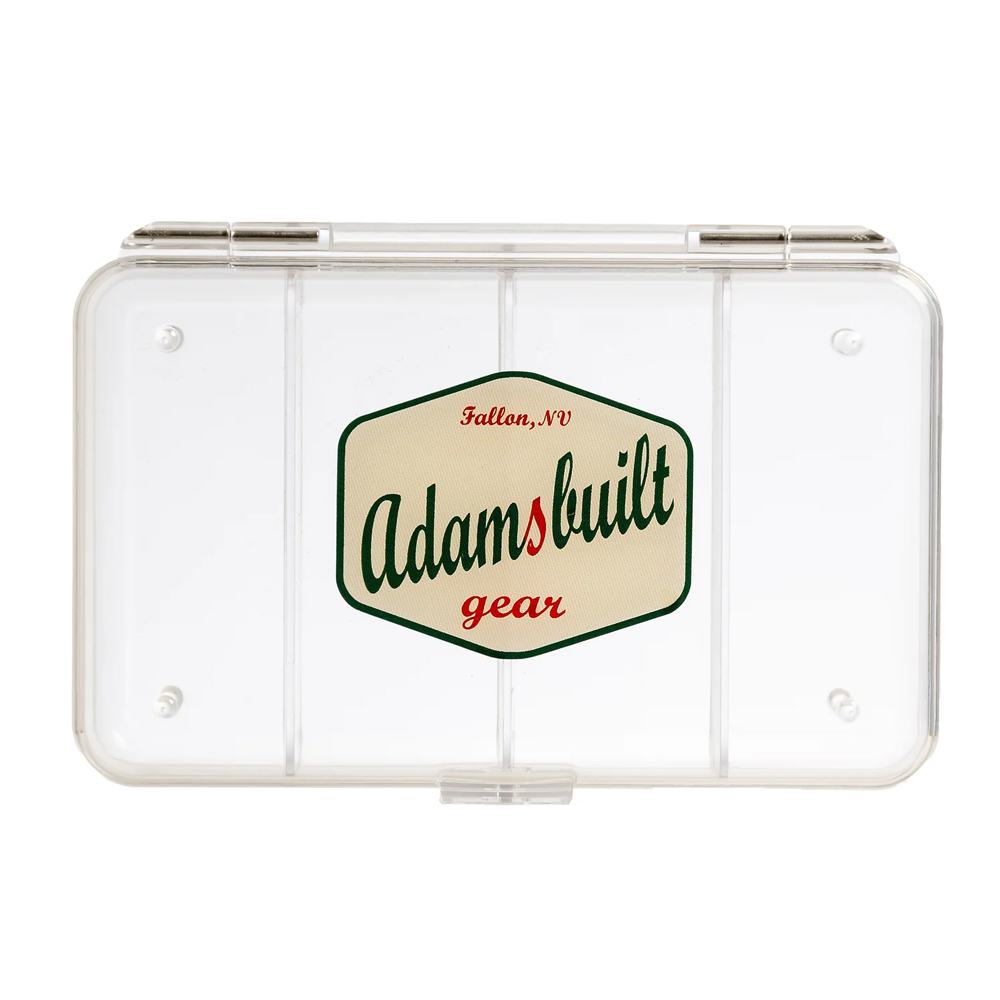 AB108A-4C Ultra Clear Fly Box with 4 Compartments - Small