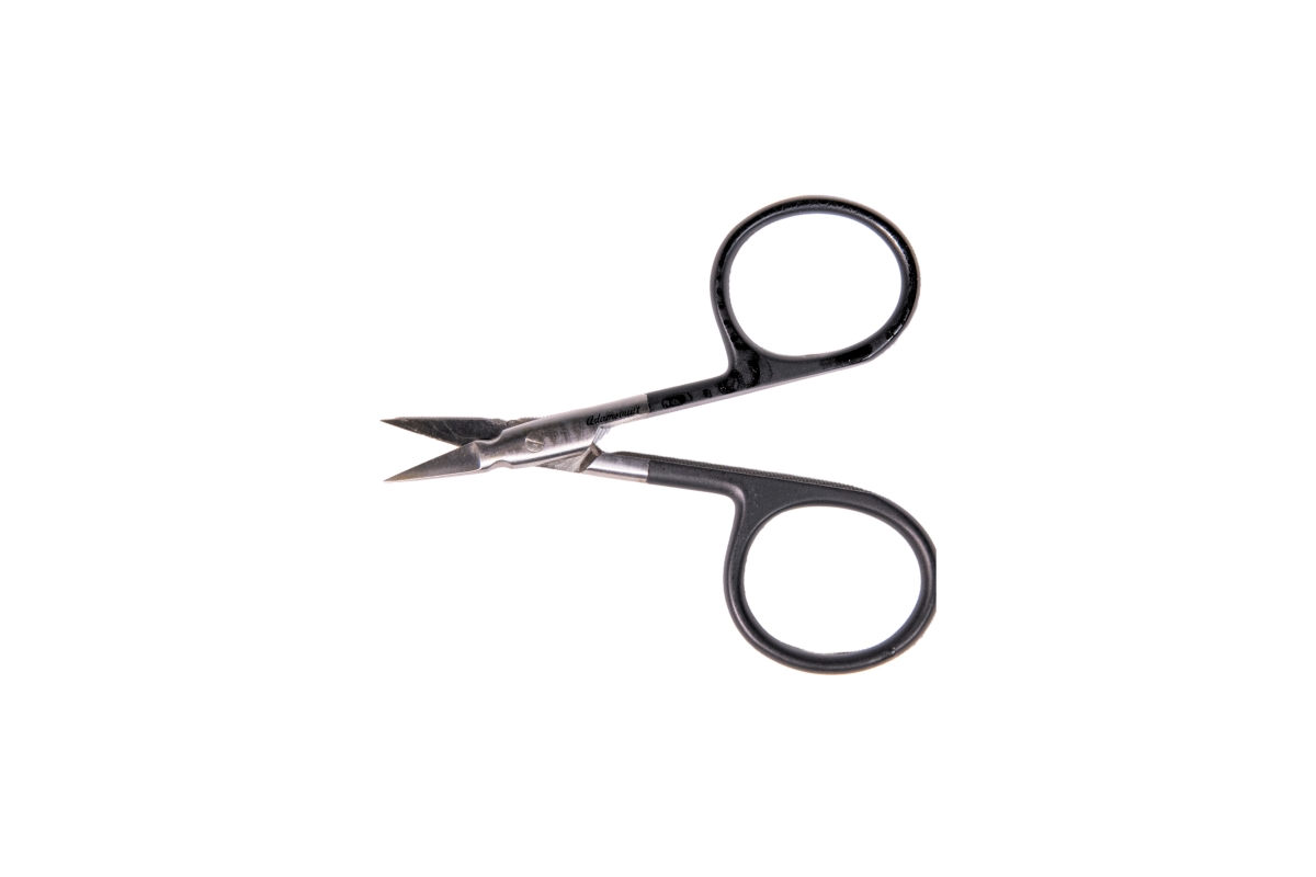 Straight Arrow Scissors - Black - 3.5 in. - Tungsten Carbide