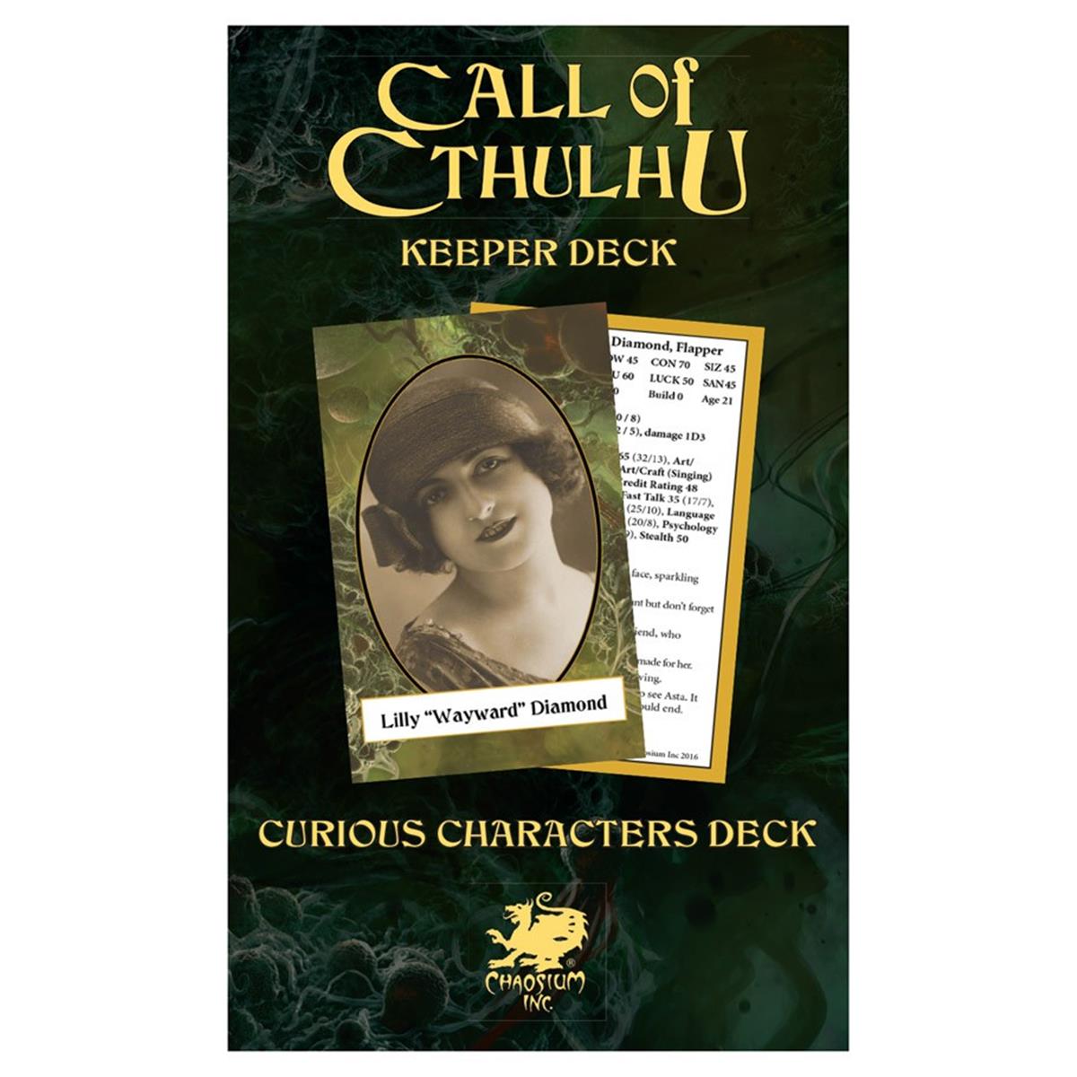 Picture of Chaosium CAO23140 Call of Cthulhu Keeper Deck - 7th Edition