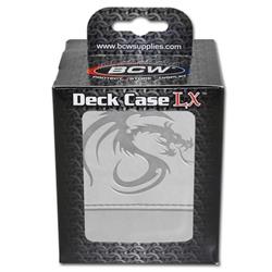 Picture of BCW Diversified BCDDCLXWHI Deck Box - LX Deck Case, White