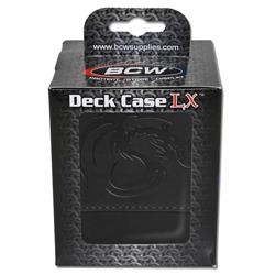Picture of BCW Diversified BCDDCLXBLK Deck Box - LX Deck Case&#44; Black