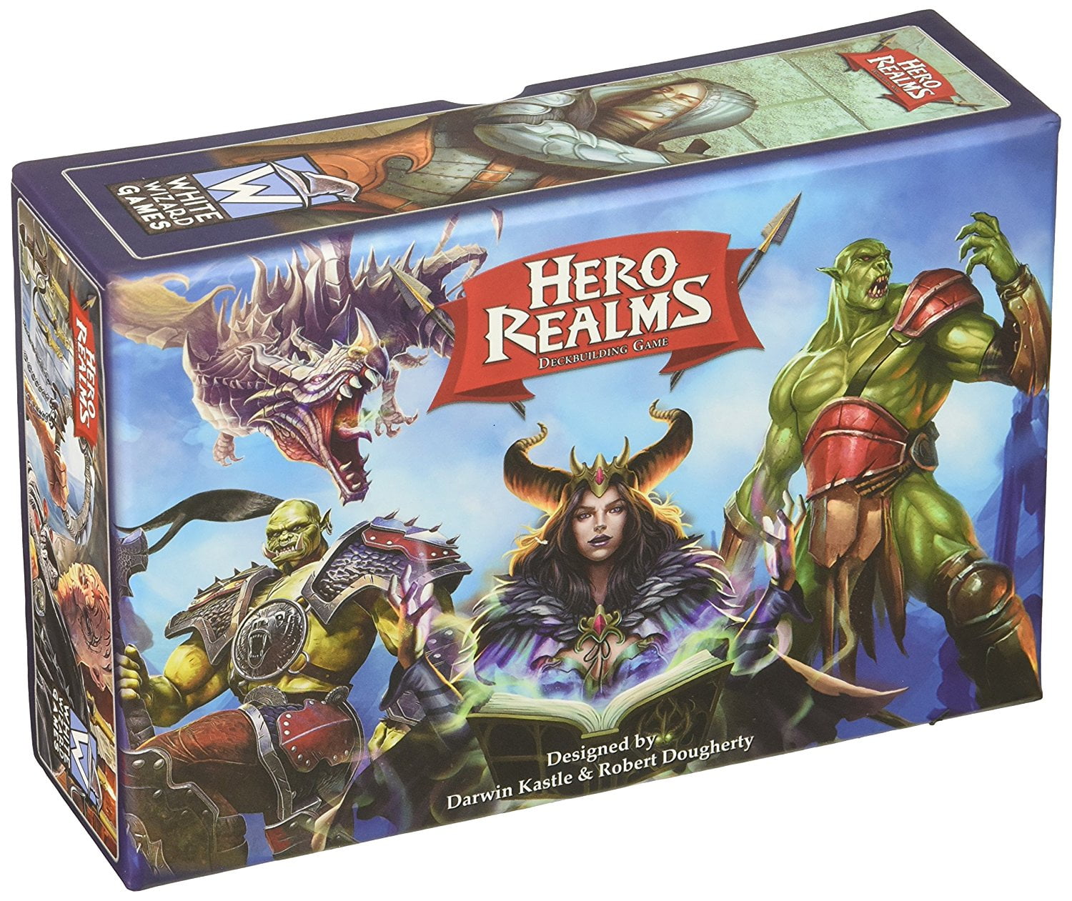Picture of White Wizard Games WWG500 Hero Realms Deckbuilding Game