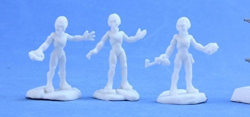 Picture of Reaper Miniatures REM80046 Bones Chrono Gray Alien Warriors