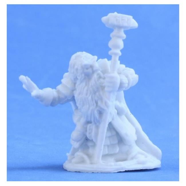 Picture of Reaper REM77383 Dwarf Cleric Barden Barrelstrap Bones Miniature Figures