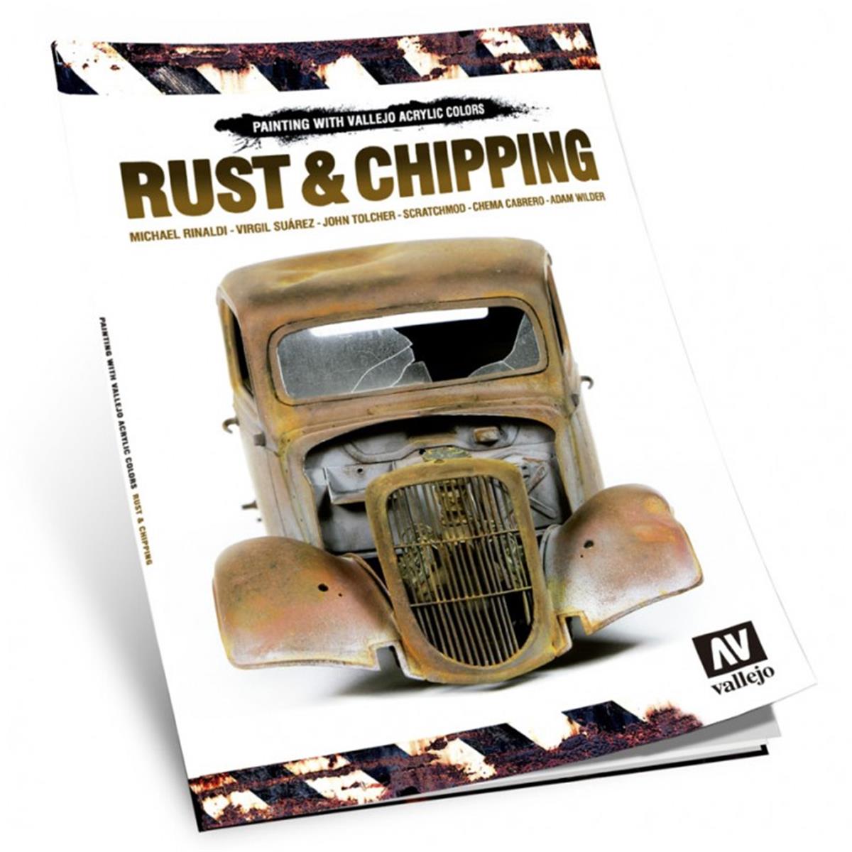 Picture of Acrylicos Vallejo VJP75011 Rust & Chipping Book