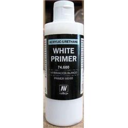 Picture of Acrylicos Vallejo VJP74600 200 ml White Surface Primer Paint