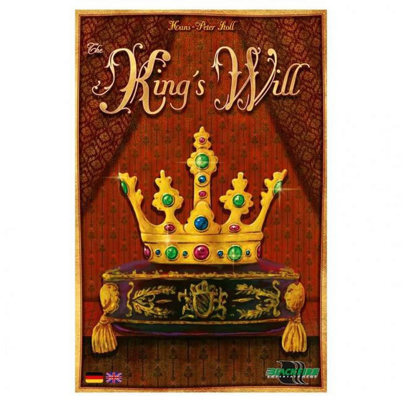 Picture of ADC Blackfire Entertainment BFE91650 The Kings Will Board Games
