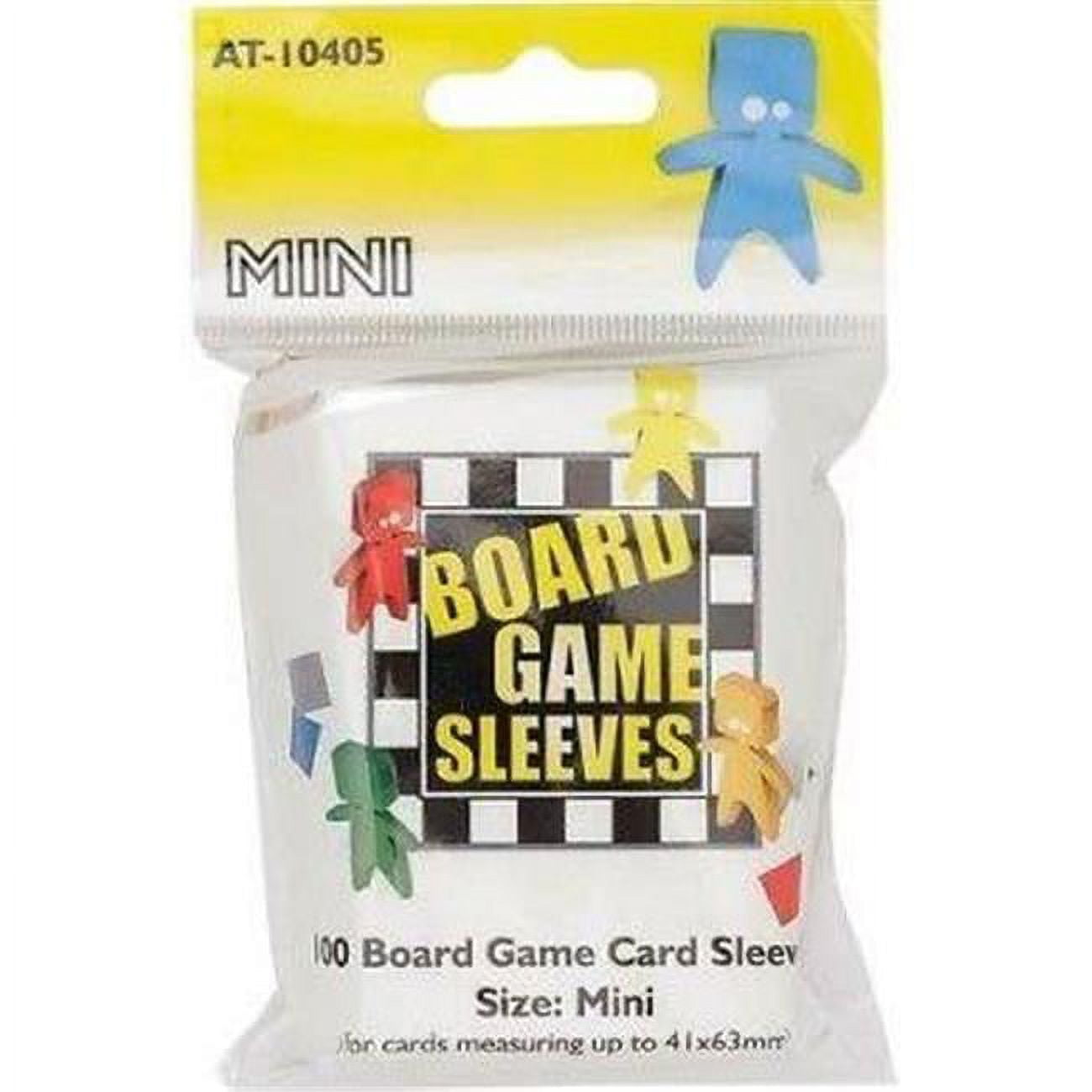 Picture of Arcane Tinmen ATM10405 Mini Board Game Card Sleeves Box&#44; Yellow - 100 Count