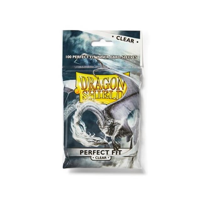 Picture of Arcane Tinmen ATM13001 Dragon Shield Perfect Fit Sleeves Box&#44; Clear - 100 Count
