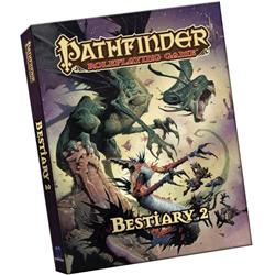 Picture of Paizo PZO1116-PE Pathfinder Roleplaying Game Bestiary 2 Pocket Edition Books