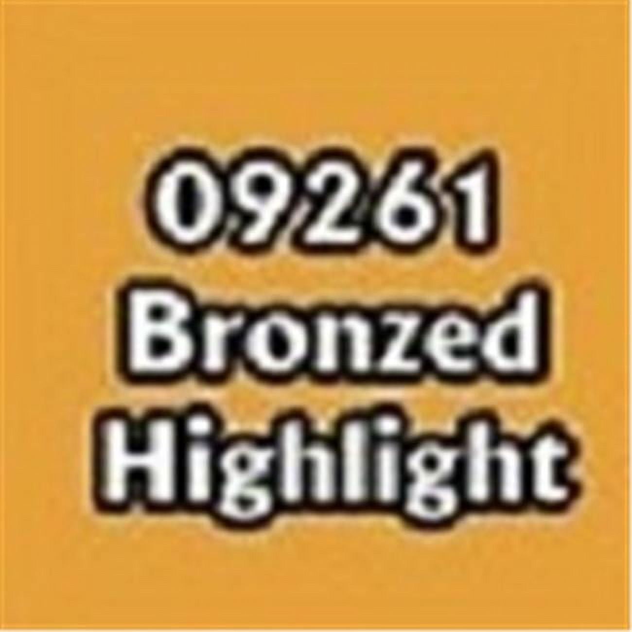 Picture of Reaper Miniatures REM09261 0.5 oz Master Series Paint Dropper Bottle, Bronzed Highlight