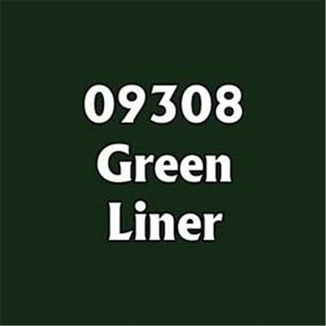 Picture of Reaper Miniatures REM09308 0.5 oz Master Series Paint Core Colors Dropper Bottle, Green Liner