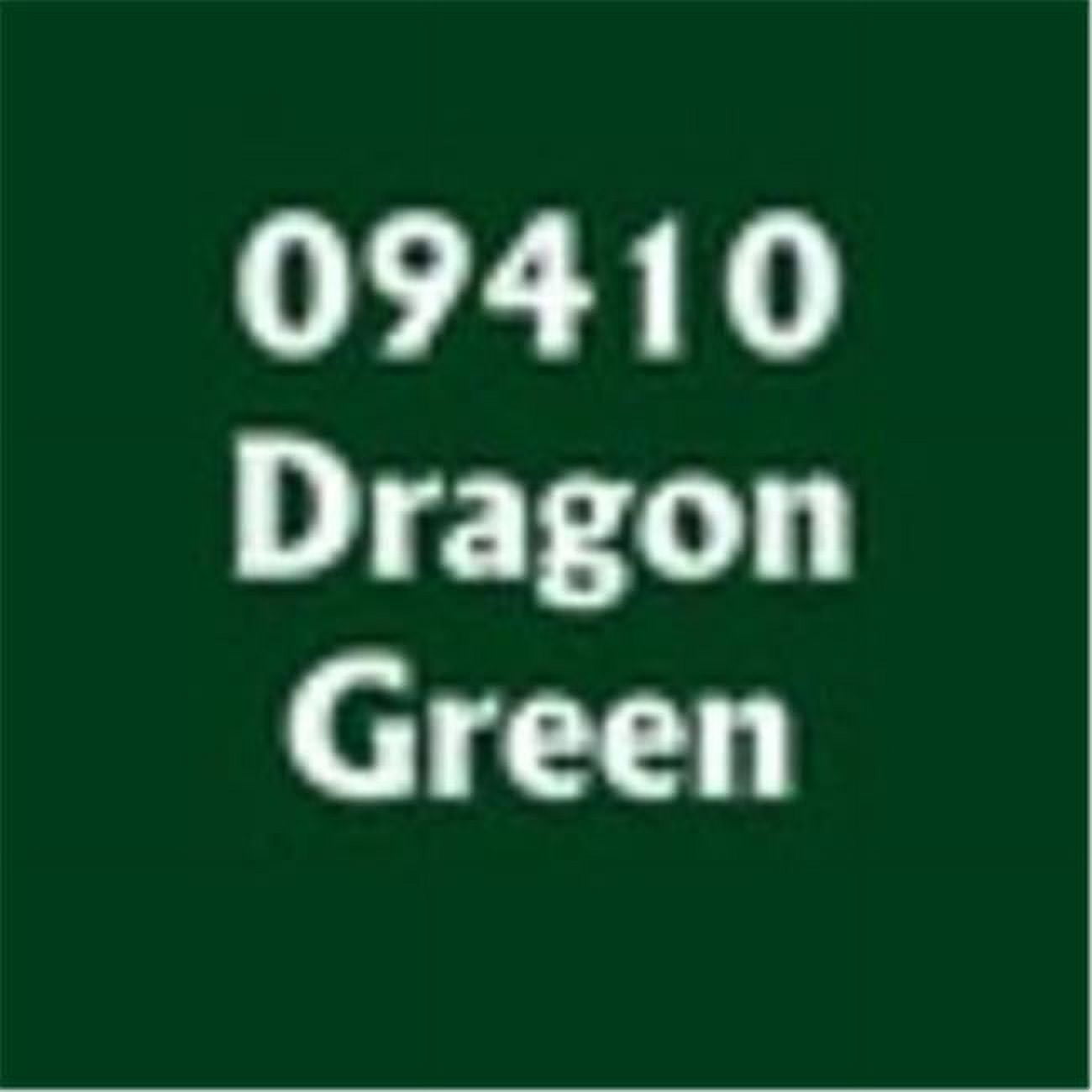 Picture of Reaper Miniatures REM09410 0.5 oz Master Series Paint Bones Dropper Bottle, Dragon Green