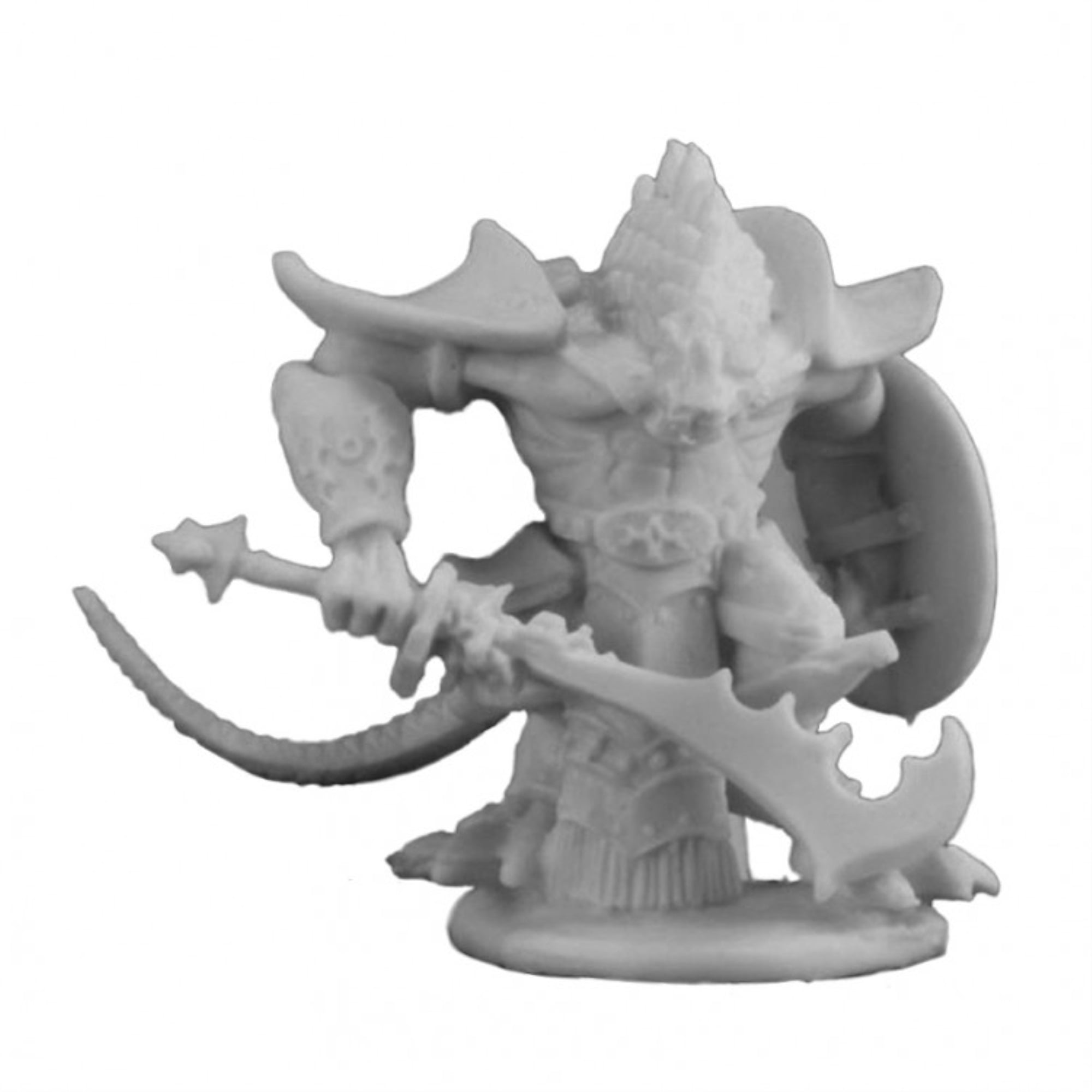 25mm Scale Kar Drakir, Dragonman - Bones