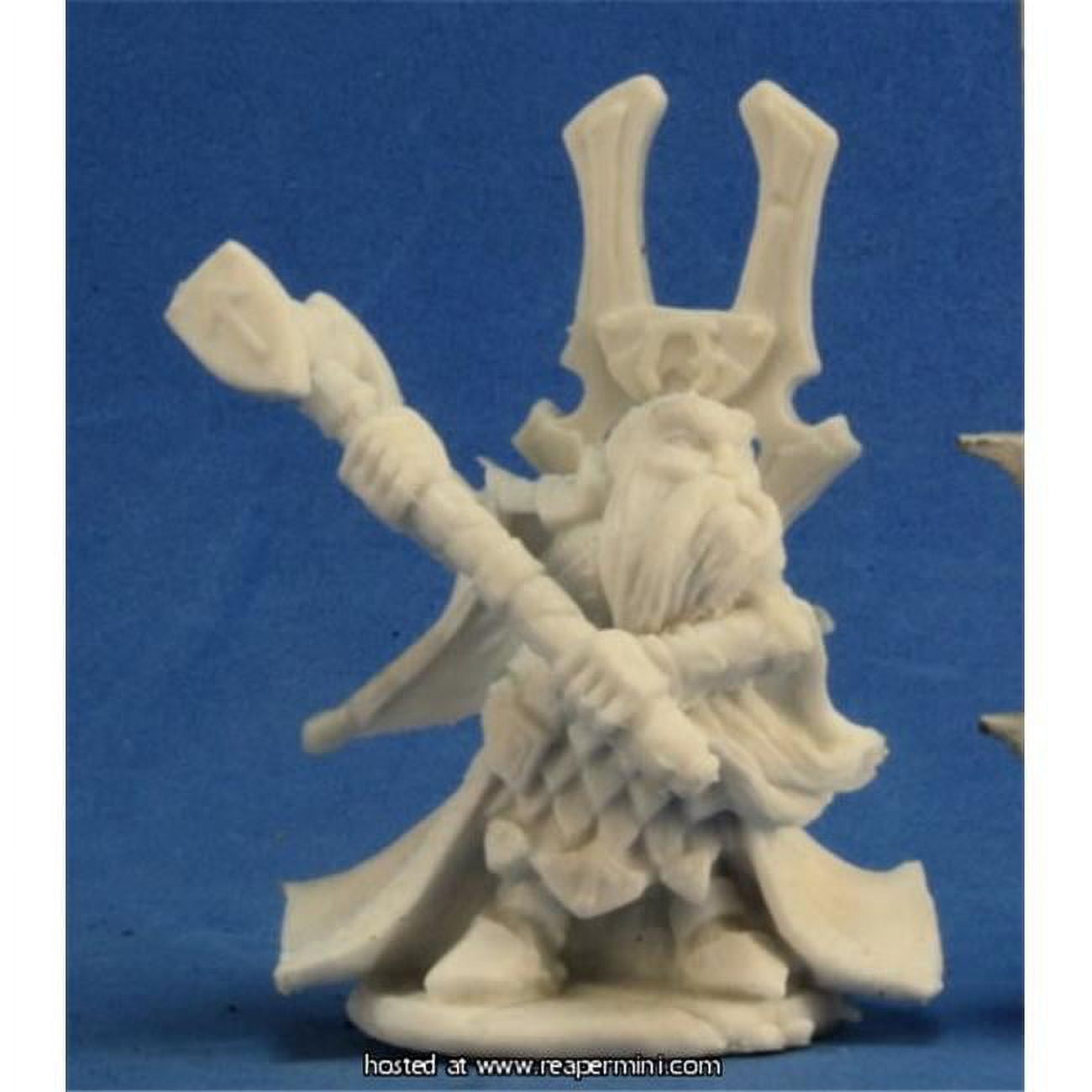 REM77220 25mm Scale Herryk, Dwarf Cleric - Bobby Jackson