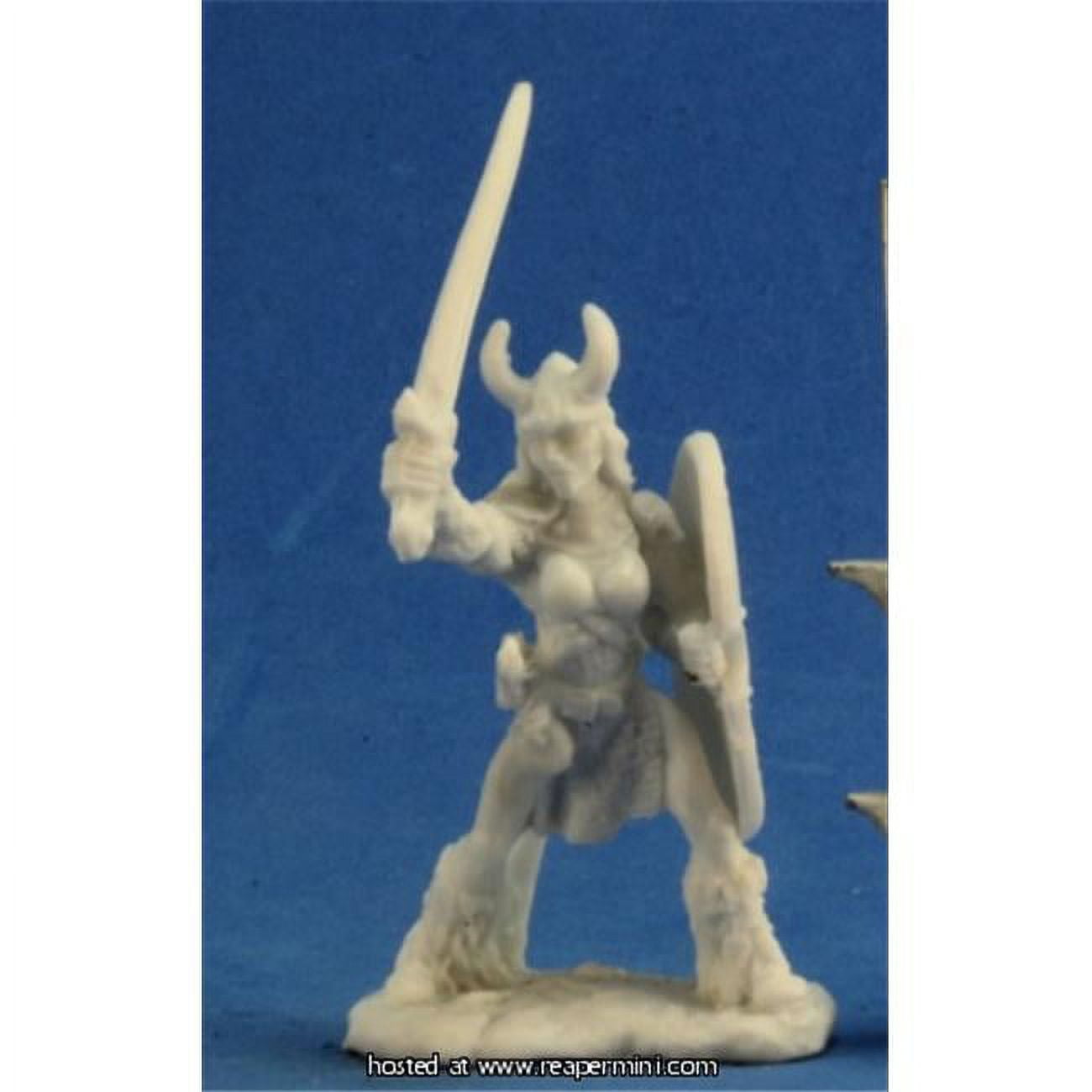 25mm Scale Ingrid, Female Viking - Werner Klocke