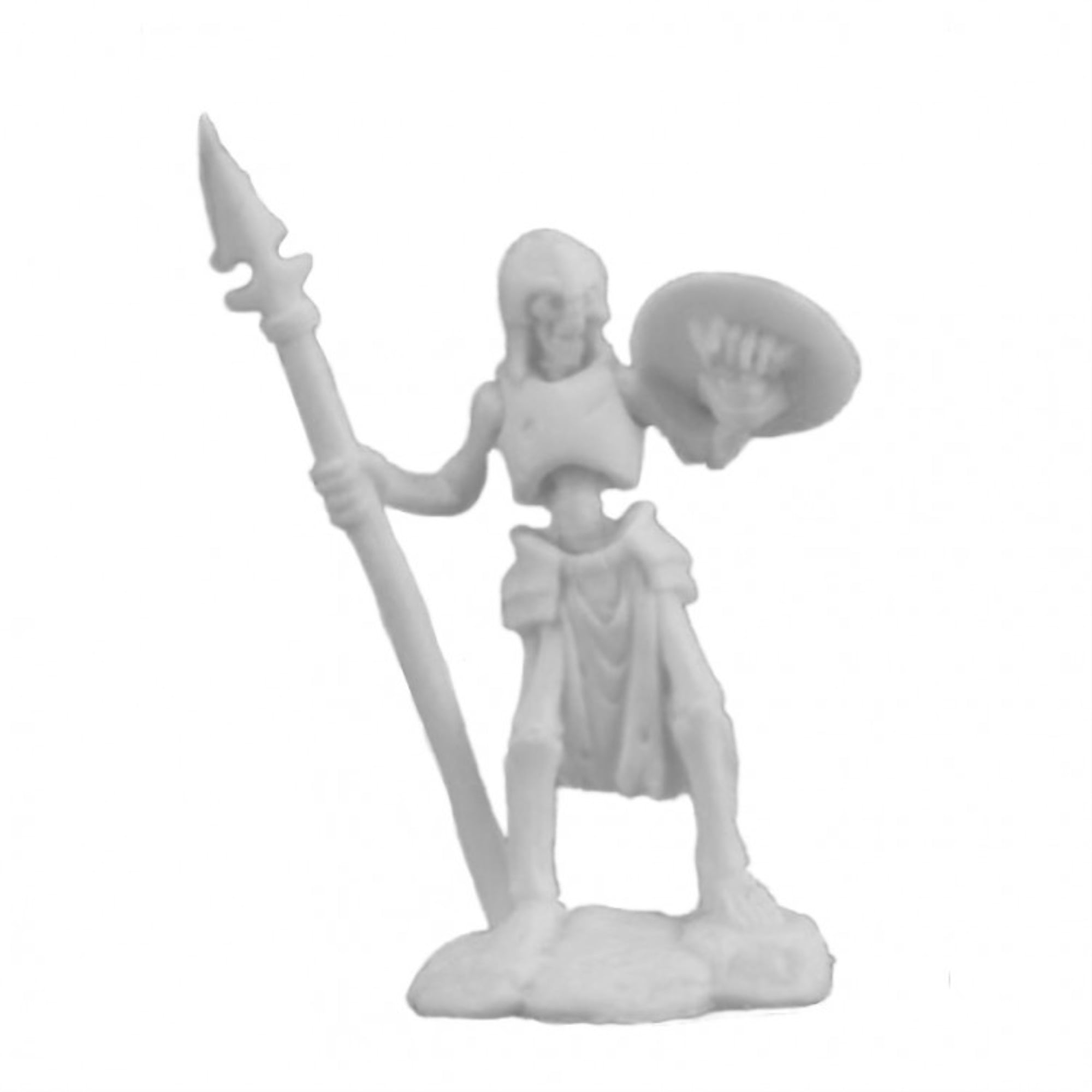 Reaper Miniatures REM77239 25mm Scale Skeleton Guardian Spearman44; Bob Ridolfi - Pack of 3