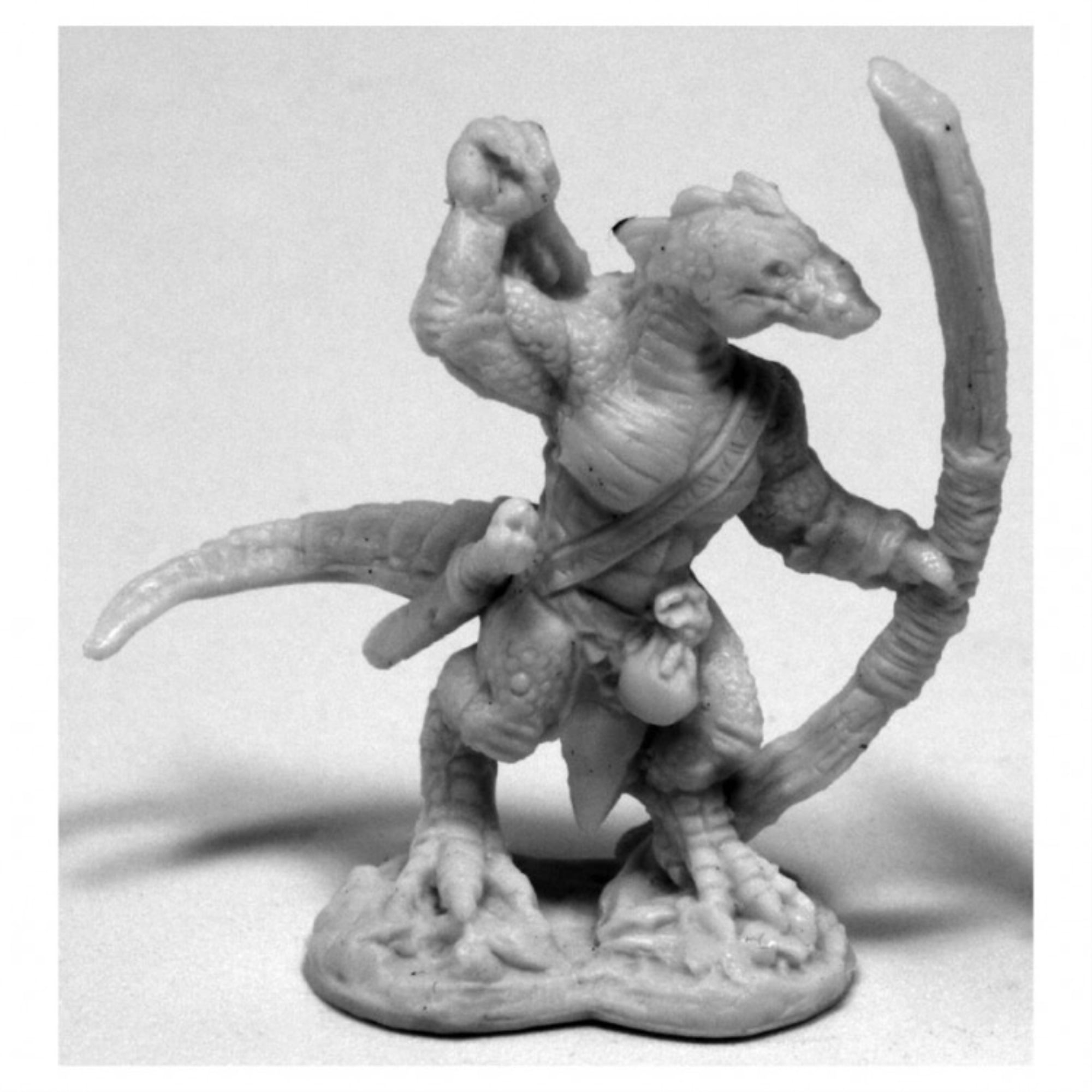 25mm Scale Lizardman Archer - Gene Van Horne