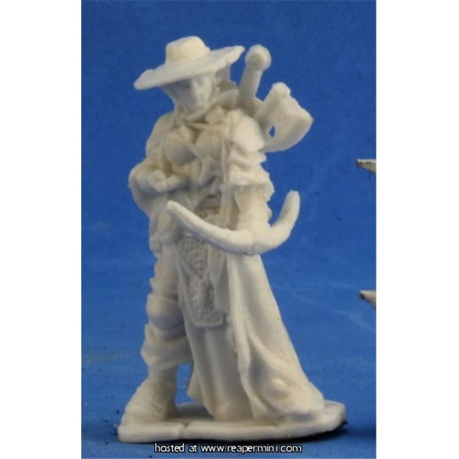 25mm Scale Imrijka & Iconic Inquisitor, Bob Ridolfi - Pathfinder Bones