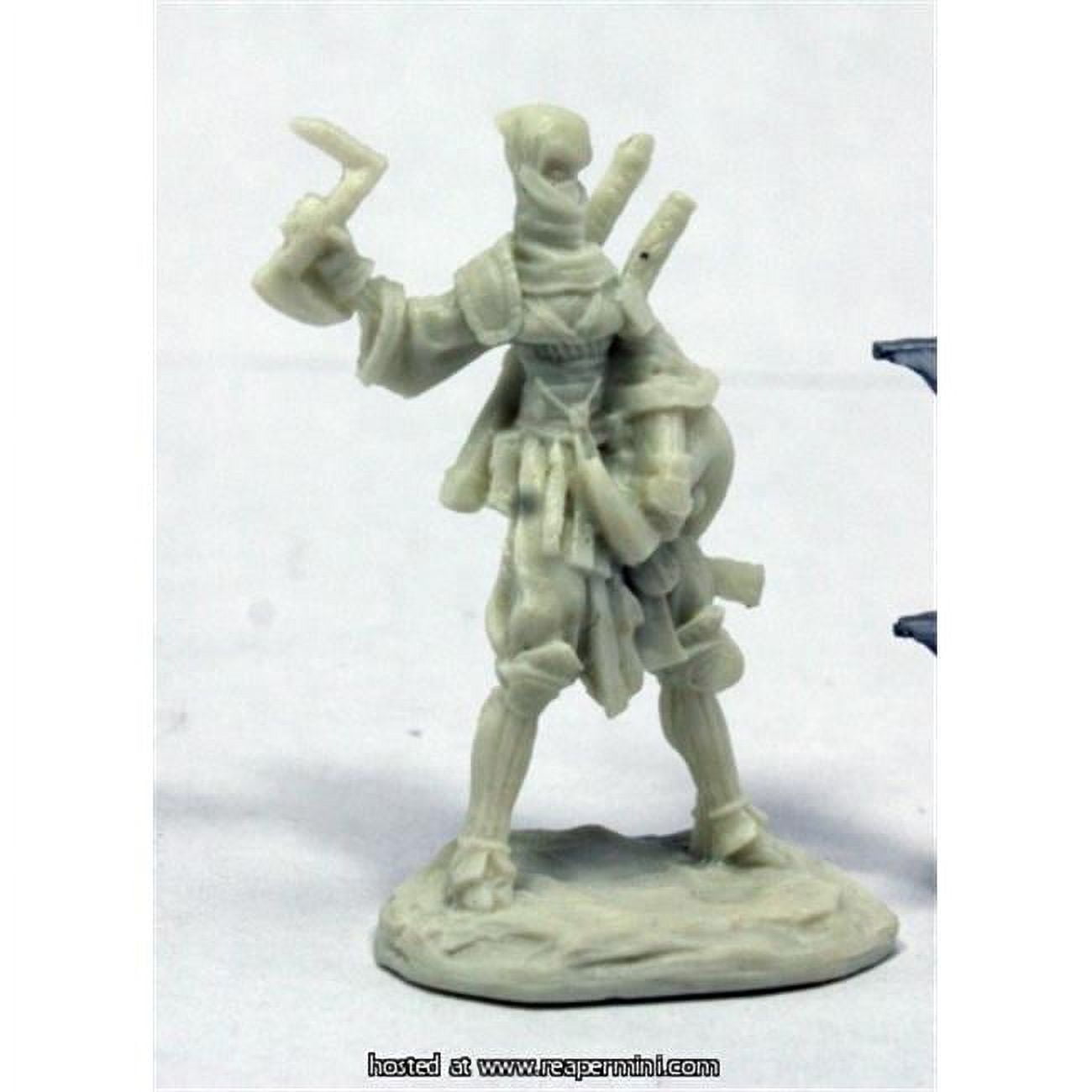 25mm Scale Reiko Iconic Ninja, Bobby Jackson - Pathfinder Bones