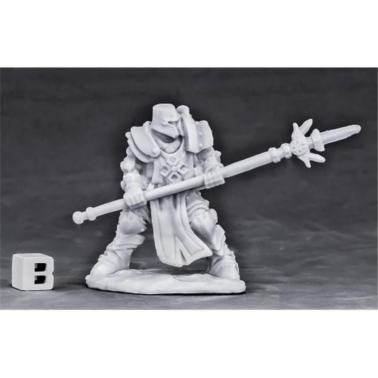 Picture of Reaper Miniatures REM77554 Bones - Crusader Defender Spear W3 Miniatures