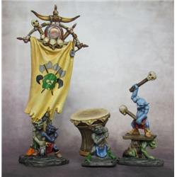 Picture of Reaper Miniatures REM77567 Bones - Goblin Honor Guard W3 Miniatures