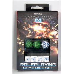 MUH050495 Infinity - The Roleplaying Gaming Dice Ariadna - Set of 7