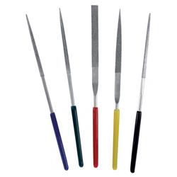 Picture of Acrylicos Vallejo VJP03004 100 mm Diamond Needle File Set - Pack of 5