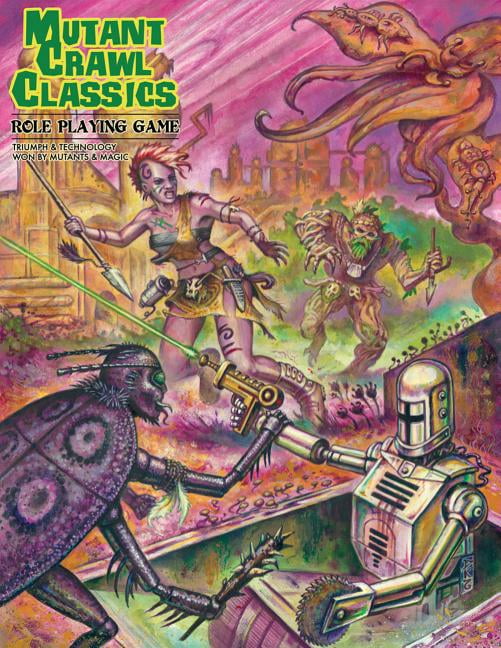 GMG6200 Mutant Crawl Classics HC Role Playing Game