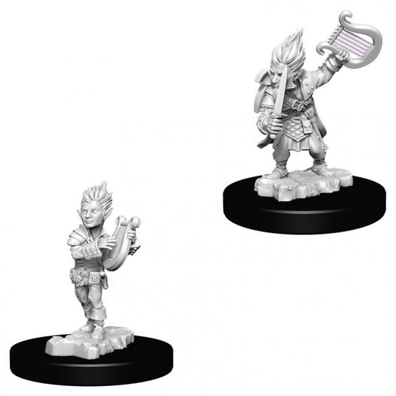 WZK73344 Pathfinder Deep Cuts Gnome Male Bard W5 Miniature