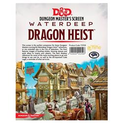 Picture of Battle Front Miniatures GF973709 Dungeons & Dragons Heist DM Screen Role-Playing Game