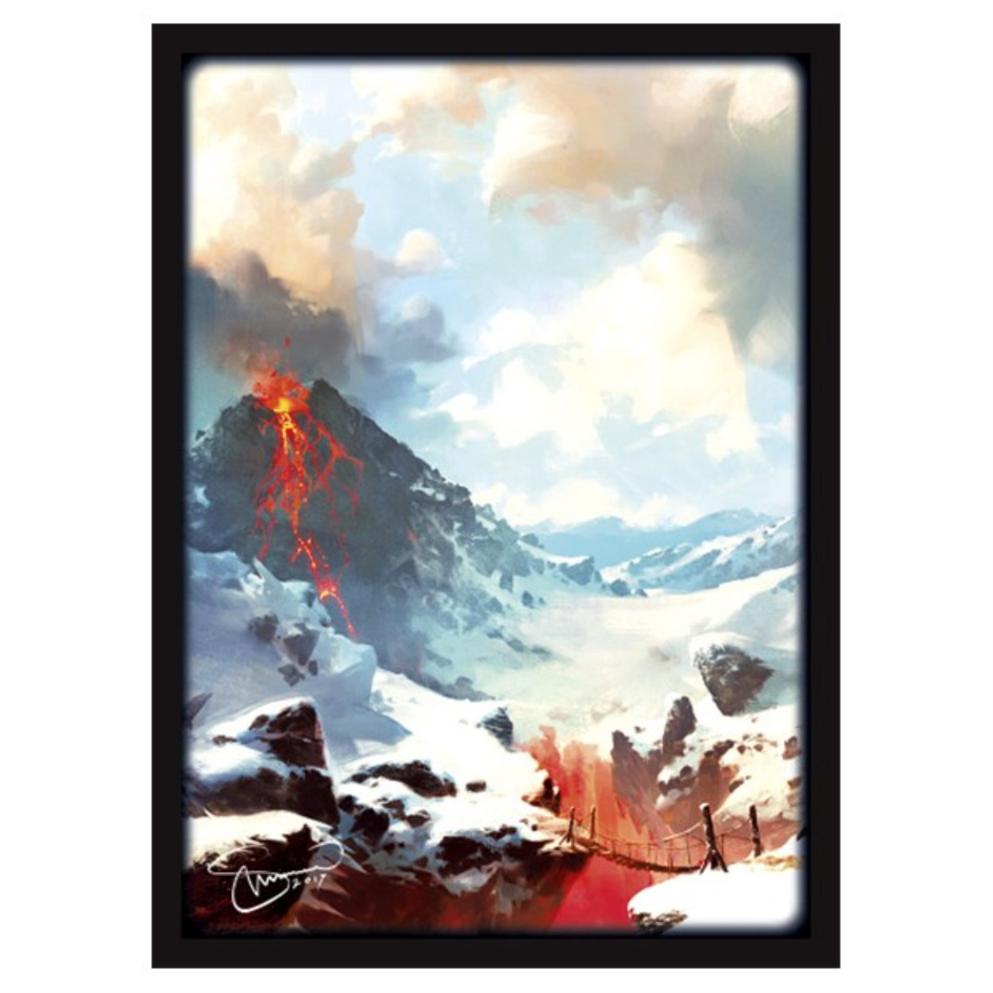 Legion Supplies LGNMAT144 Development Lands Mountains Card Accessories - Pack of 50