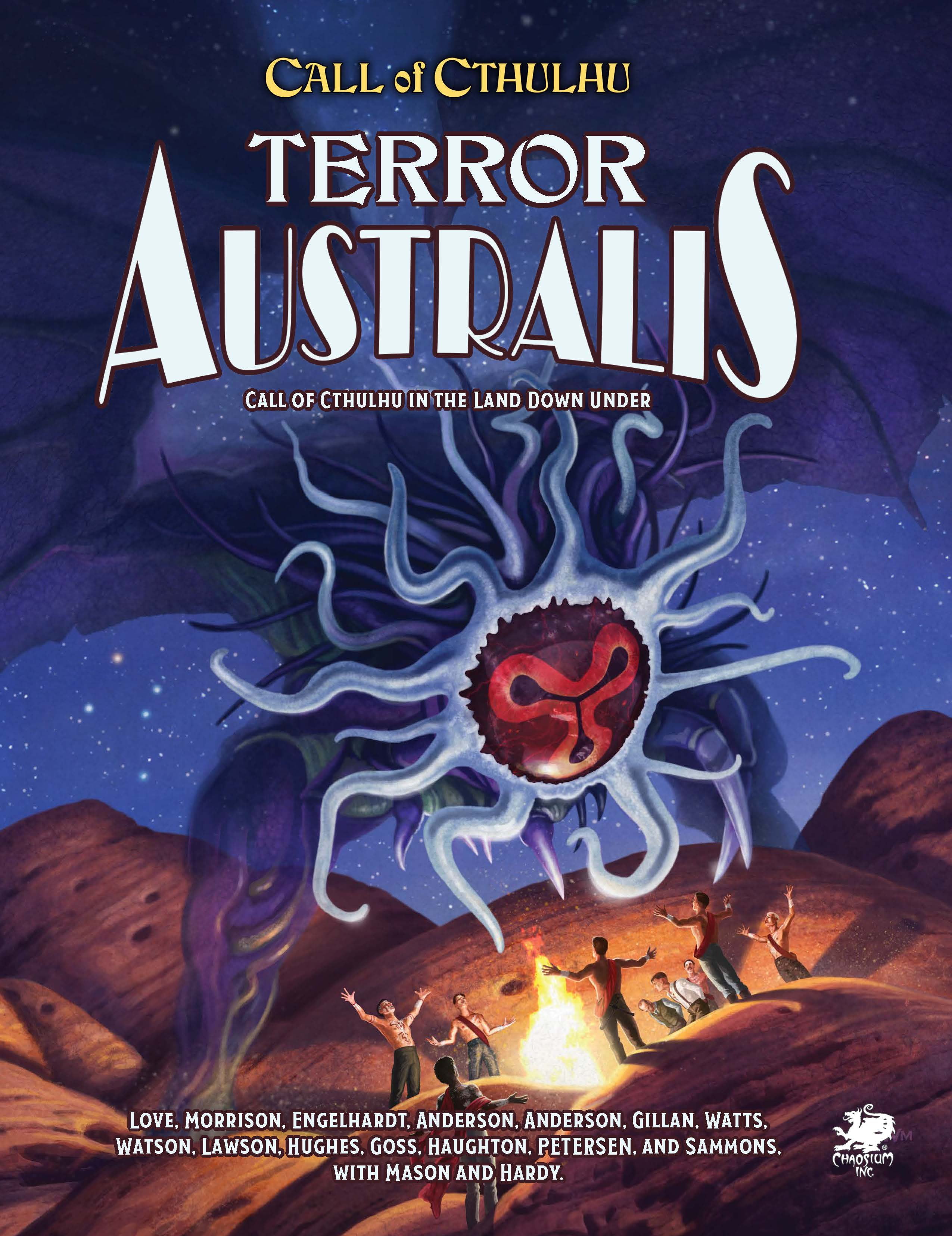 Picture of Chaosium CAO23155H Terror Australis Call of Cthulhu Down Under Board Game
