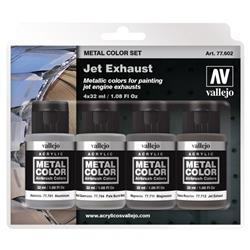 32 ml Model Color Metal - Jet Exhaust - Pack of 4