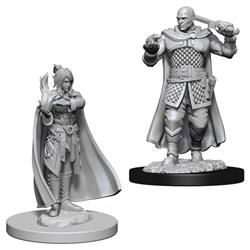 Dungeons & Dragons Nolzurs Marvelous Human Ranger & Moon Elf Sorc W8 Miniatures