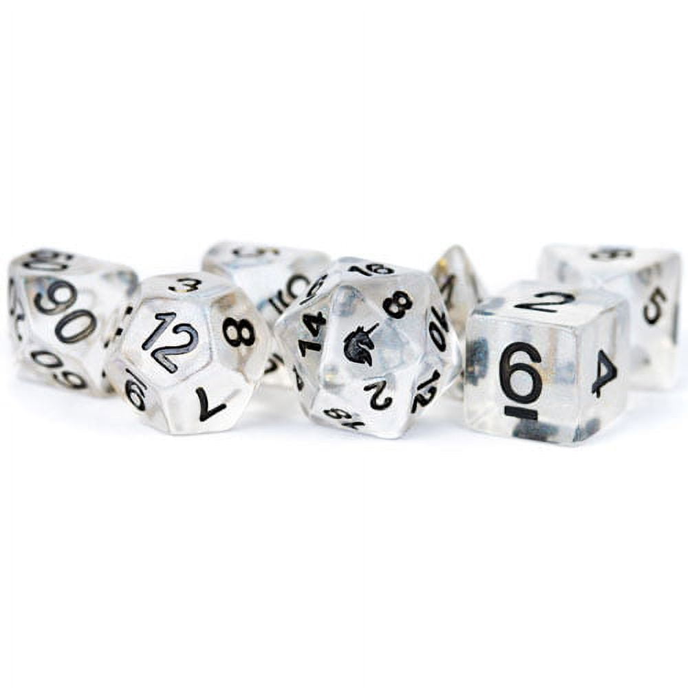 LIC701 Unicorn Ice Dice - Set of 7