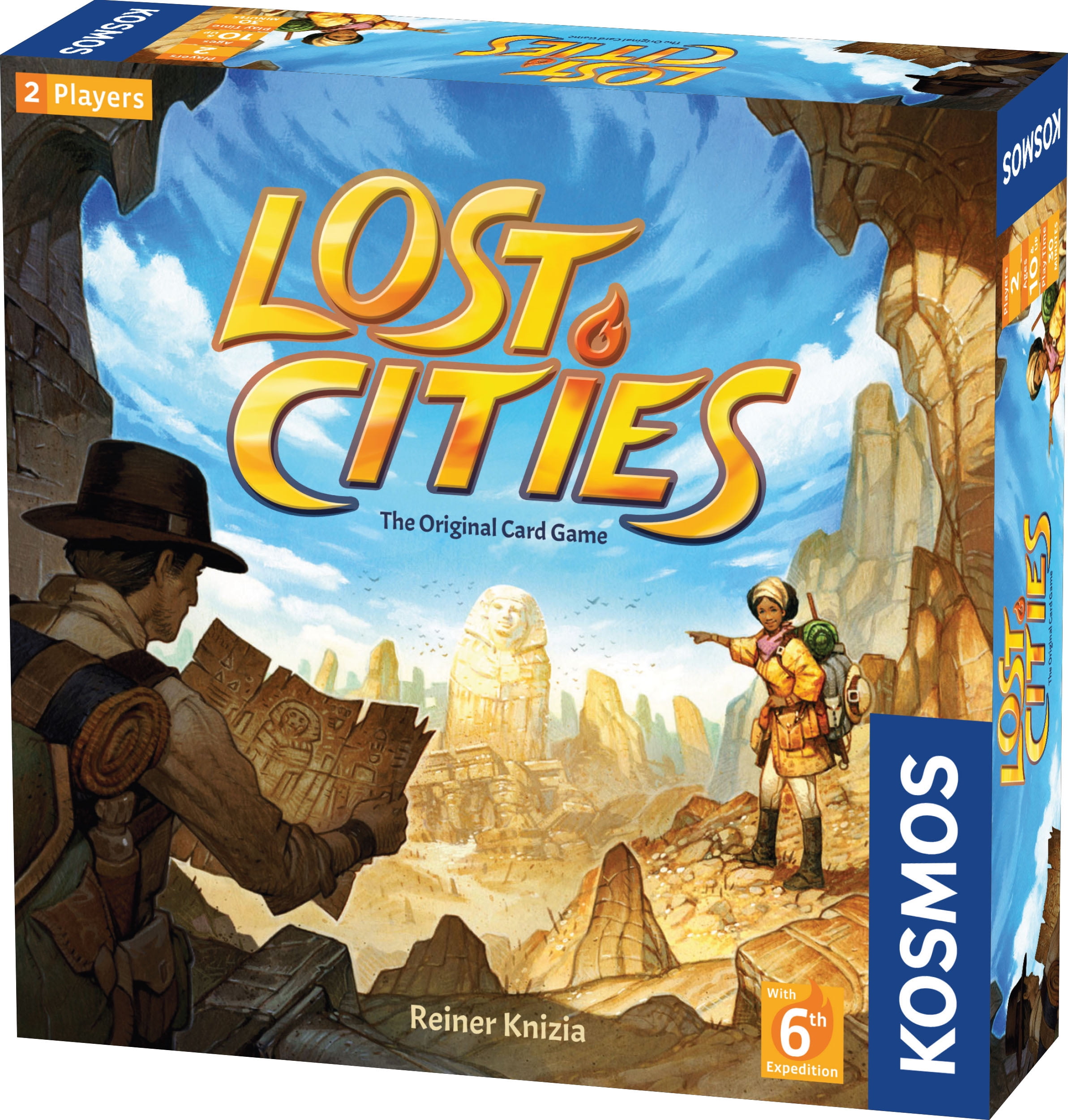 Lost Cities CG with 6th Expedition Board Game