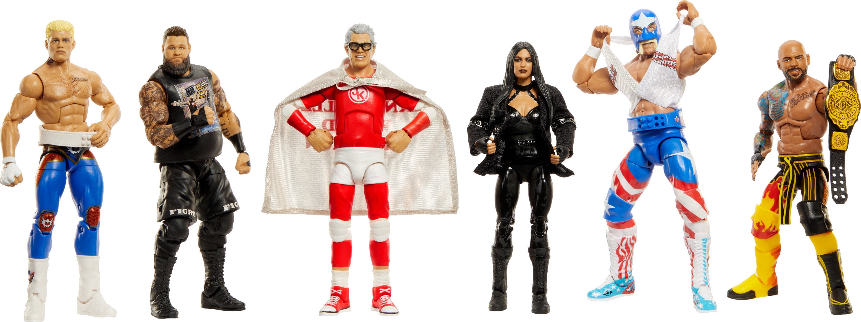 Picture of Mattel MTTGDF60 WWE Elite Fig Collection Assortment Toy - Pack of 8