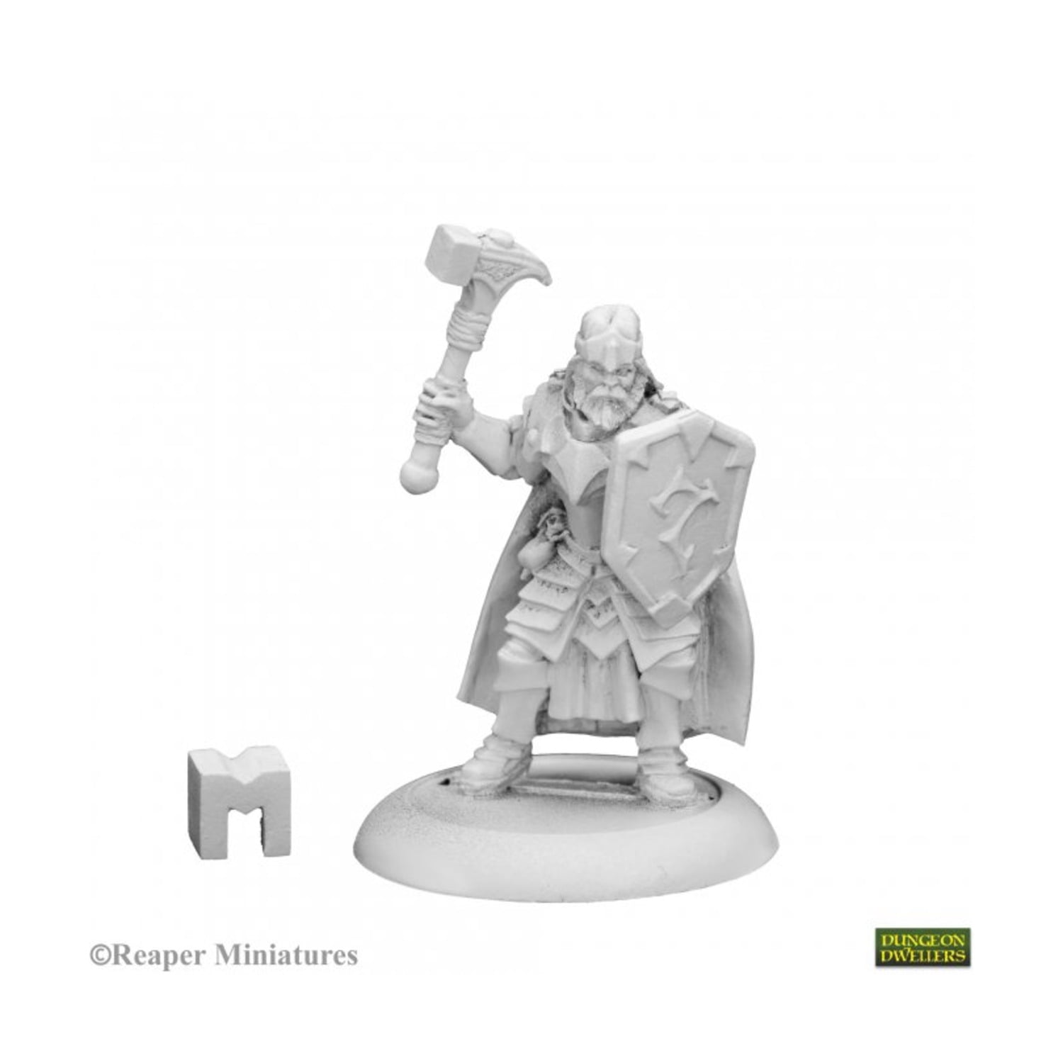 Picture of Reaper Miniatures REM07029 Dungeon Dwellers Balzador Cleric Action Figure