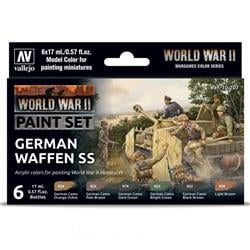 vallejo  World War II German Waffen SS Paint Set