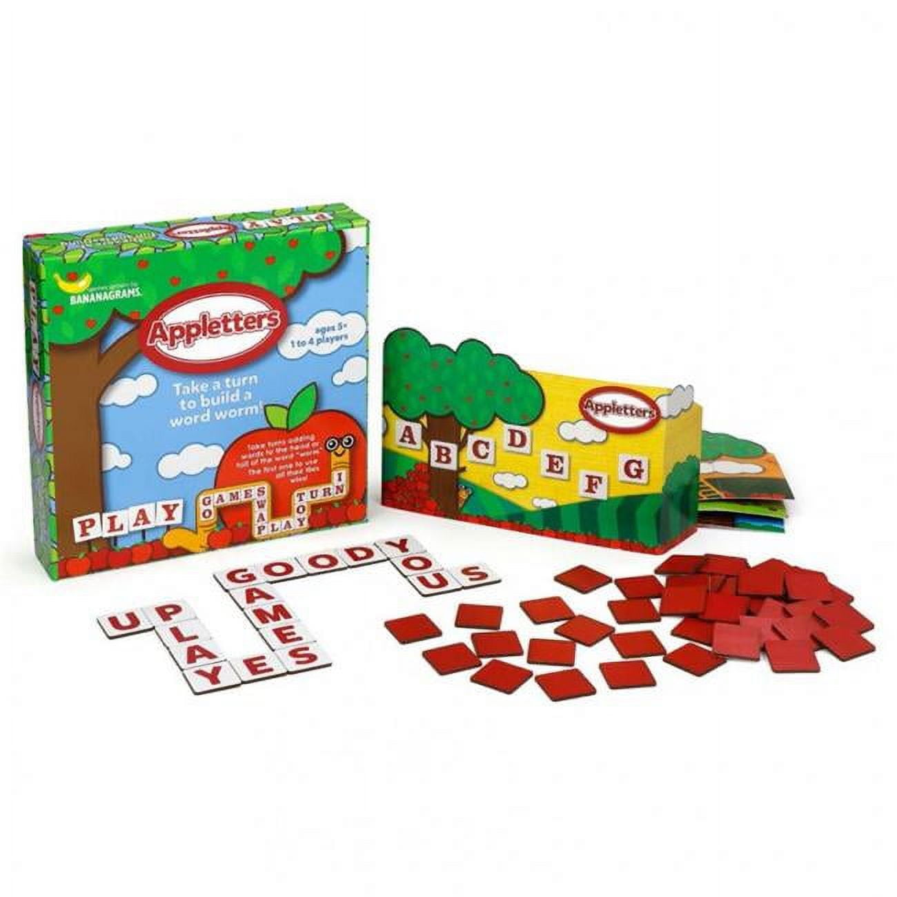 Picture of Bananagrams BNAAPP002 Apple Letters Building Game