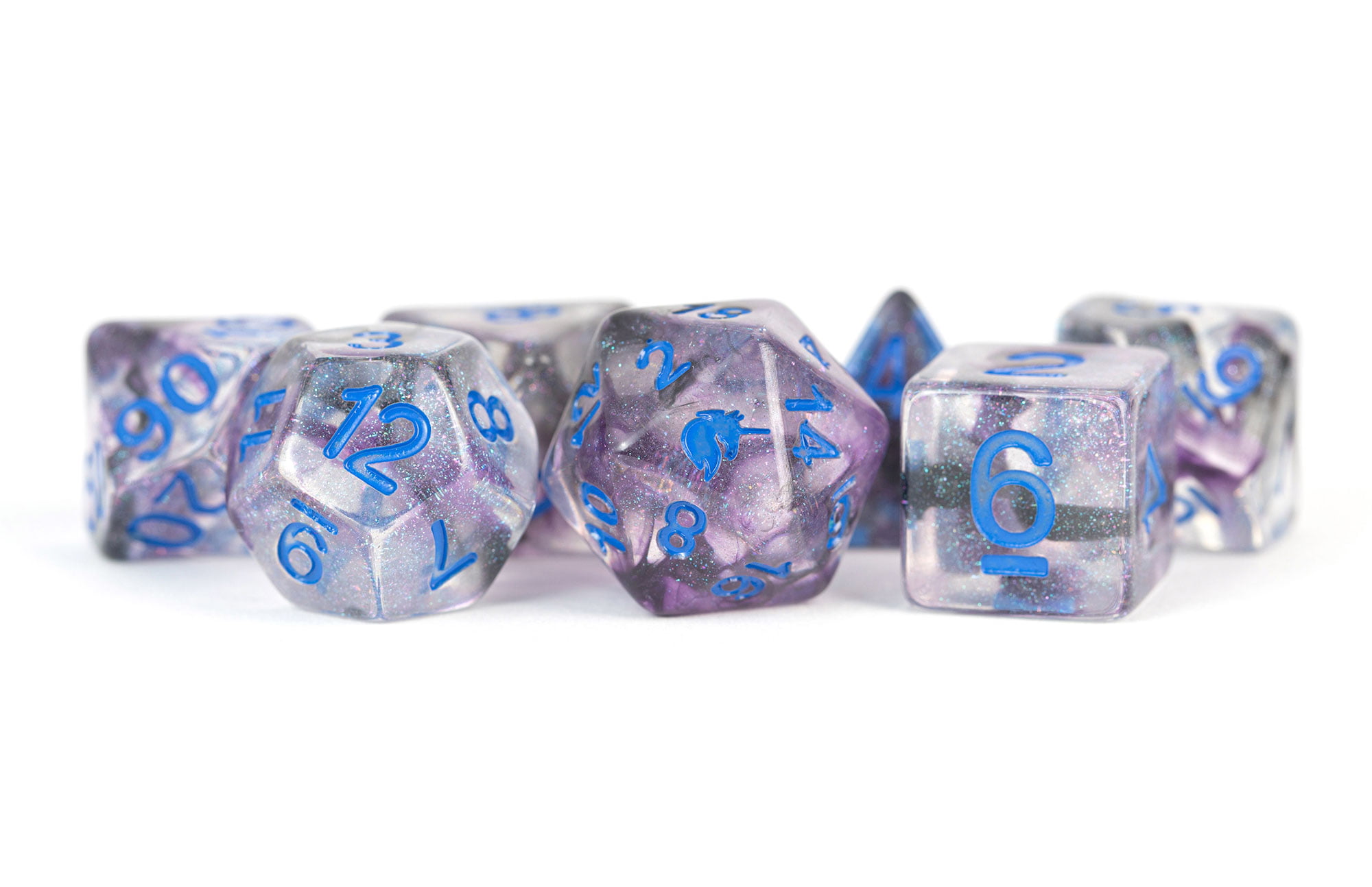 Unicorn-Stellar Storm Dice - 7 Piece
