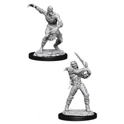 Dungeons & Dragons Nolzurs Marvelous Unpainted Wight & Ghast W11 Miniature