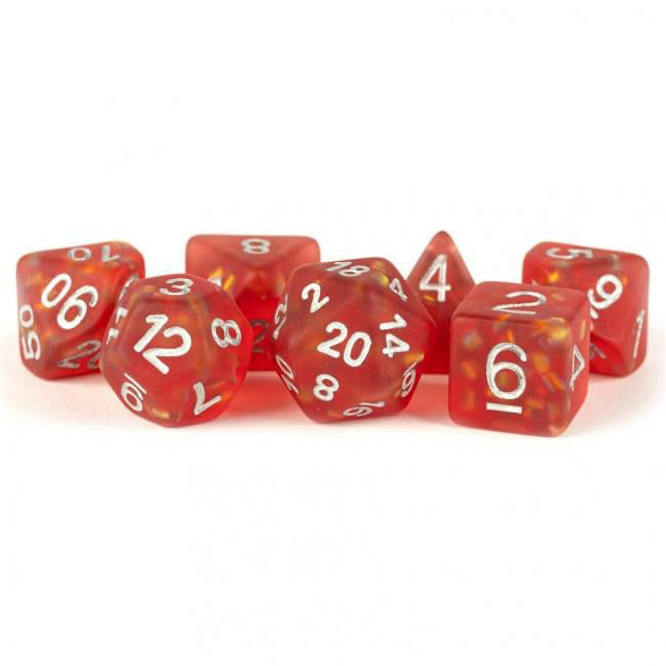 LIC605 Icy Opal RDsv Dice Games, Set of 7